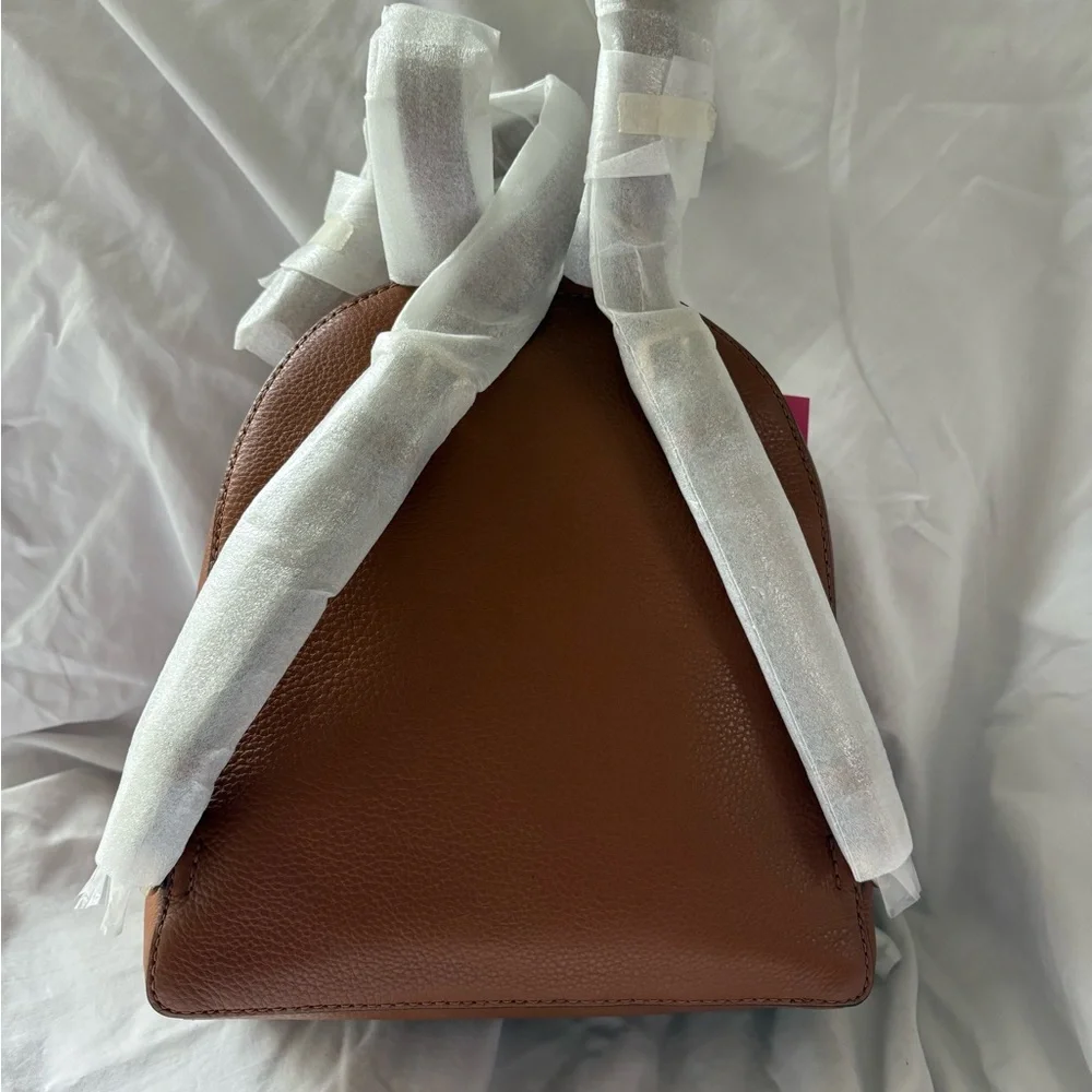 Kate Spade Tan Leather Backpack - Picture 3 of 3